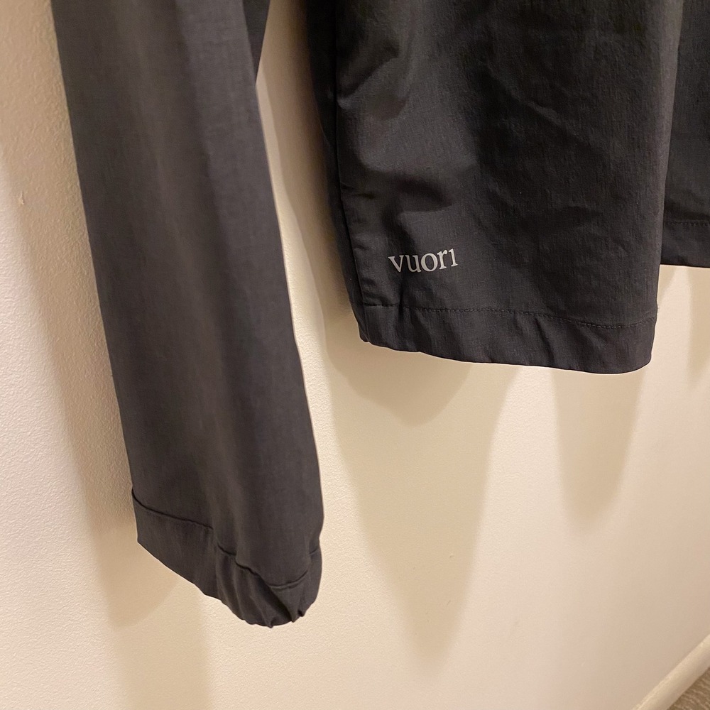 Vuori Mens XXL Full Zip Performance Jacket Charcoal Grey Stretch Activewear - Picture 10 of 10